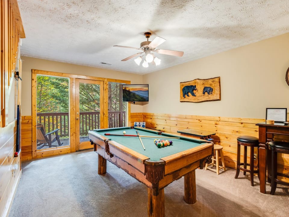 Billiard, Game Room, TV and multimedia, Balcony/Terrace, Seating area, furniture