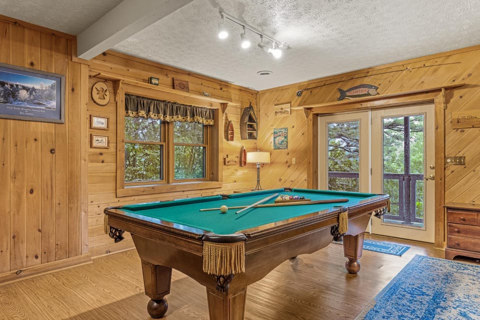Natural landscape, Billiard, Game Room, furniture