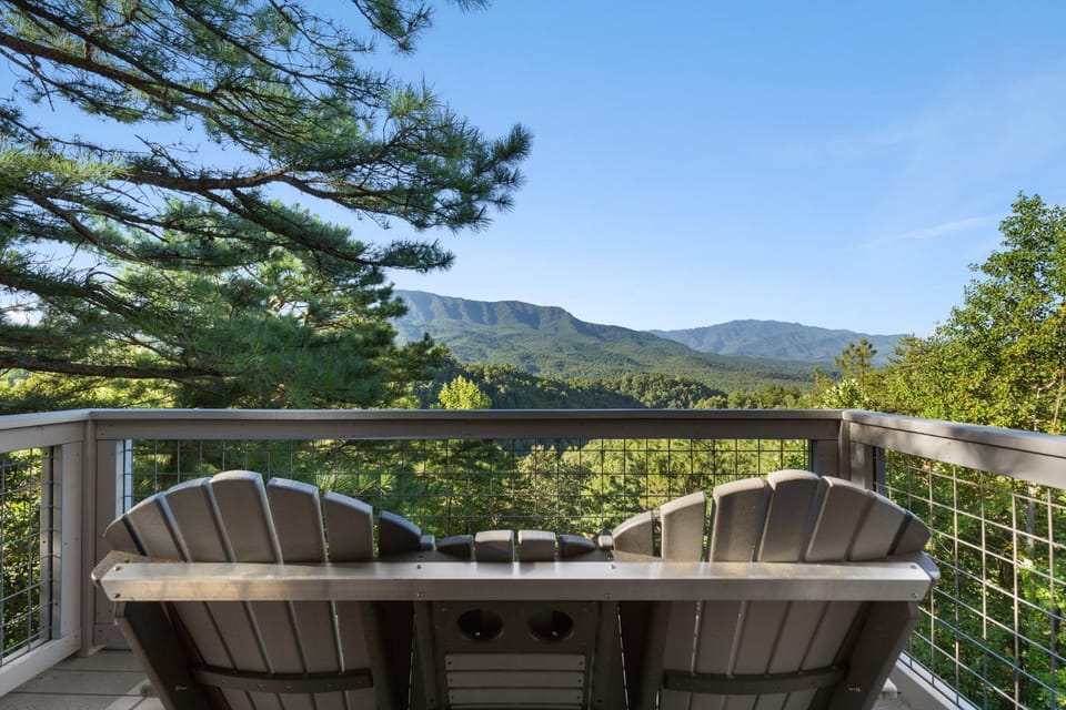 Balcony/Terrace, Seating area, Mountain view