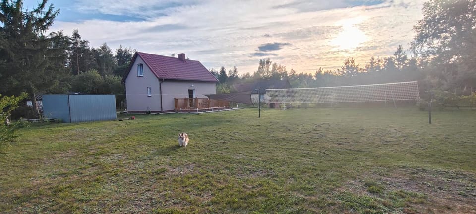 Domek - Księżyc Pod Sosnami Nature lodge in Masovian Voivodeship