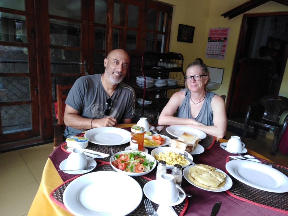 Restaurant/places to eat, People, Food