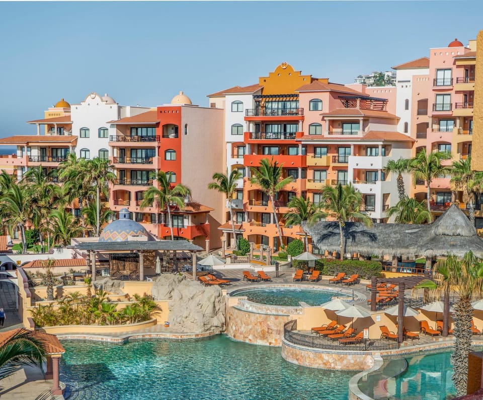 Property building, Natural landscape, Pool view, Swimming pool, sunbed