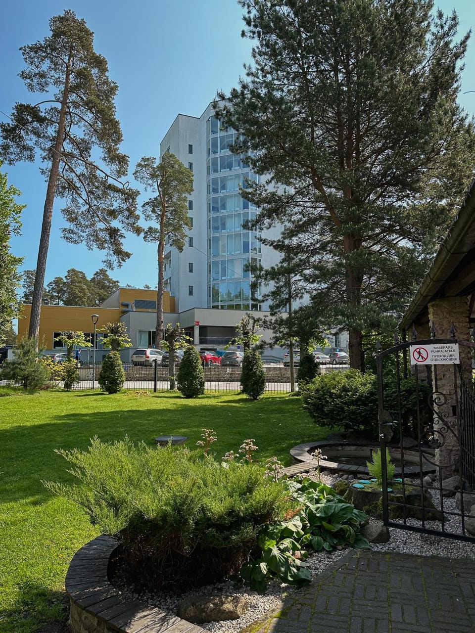 Garden, Area and facilities
