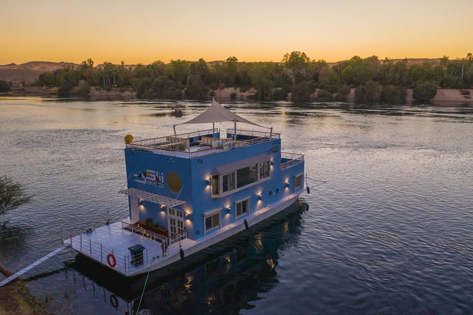 Bird's eye view, River view, Sunset