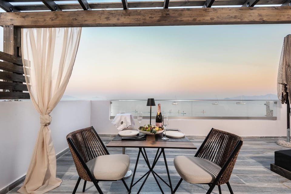 Patio, Day, View (from property/room), Balcony/Terrace, Sea view