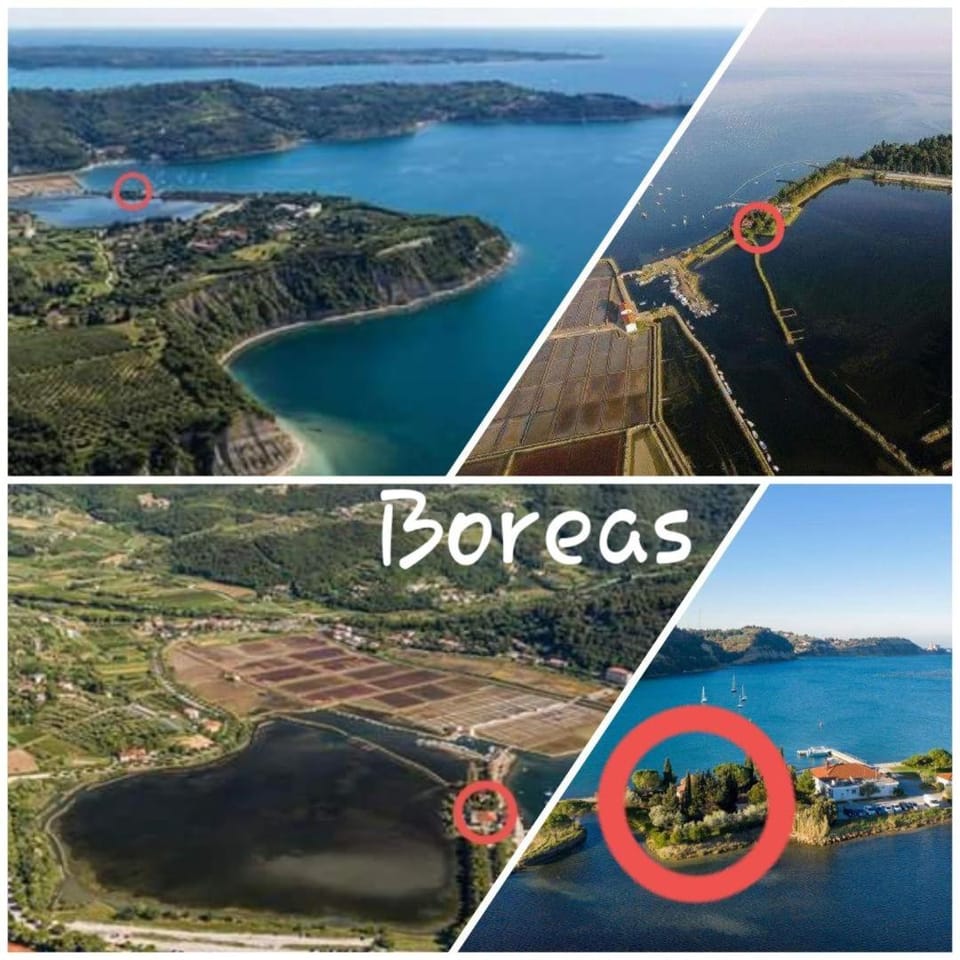 Nearby landmark, Natural landscape, Bird's eye view, Landmark view