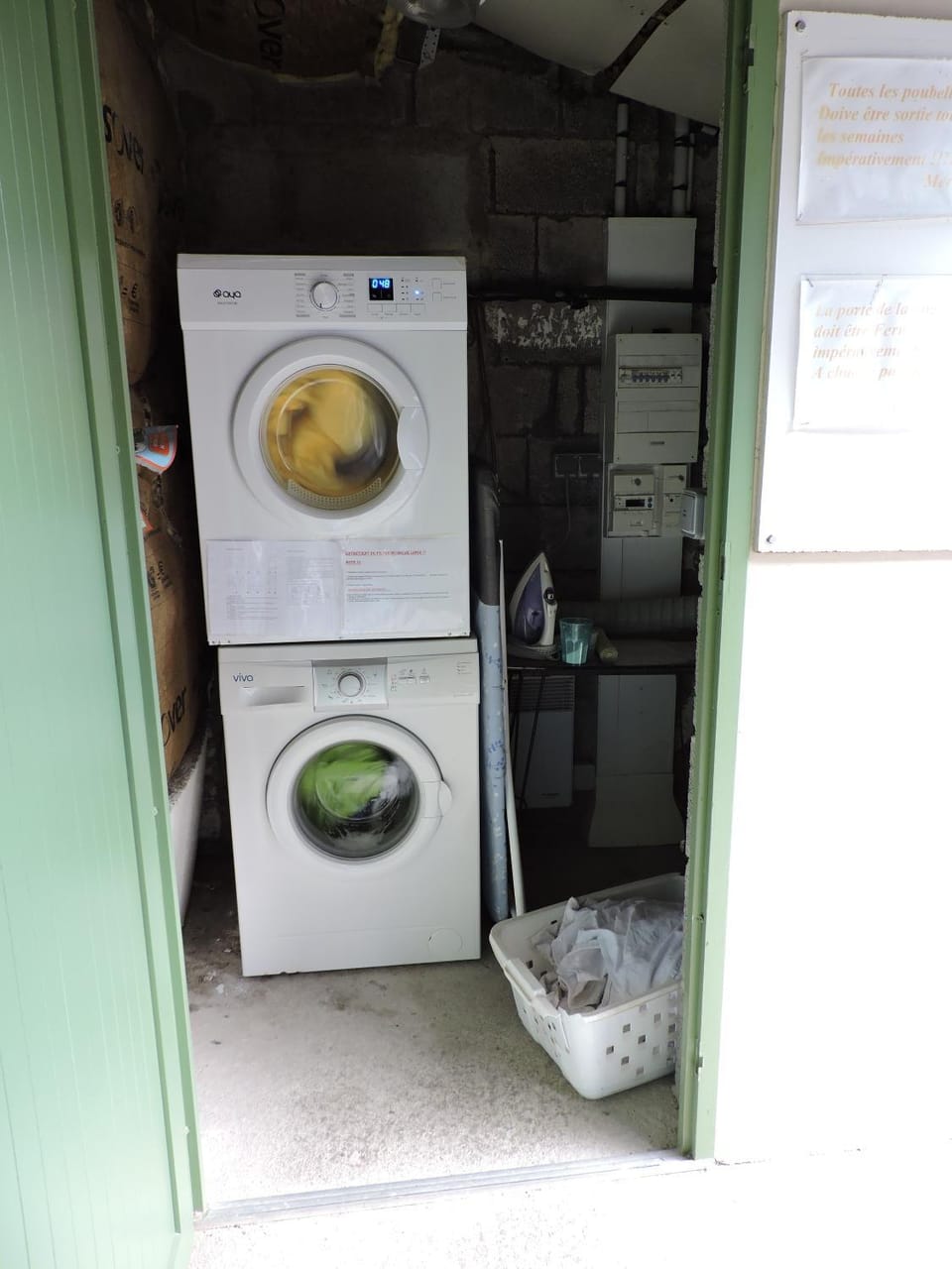 washing machine, dryer