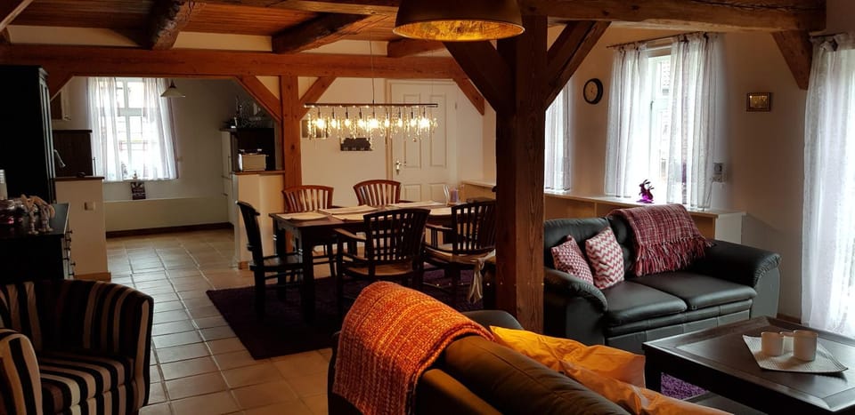 Wipperaublick in der Oldenstädter Wassermühle Apartment in Uelzen