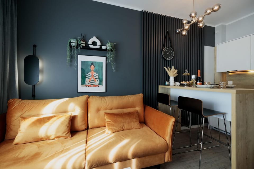 Kitchen or kitchenette, Living room