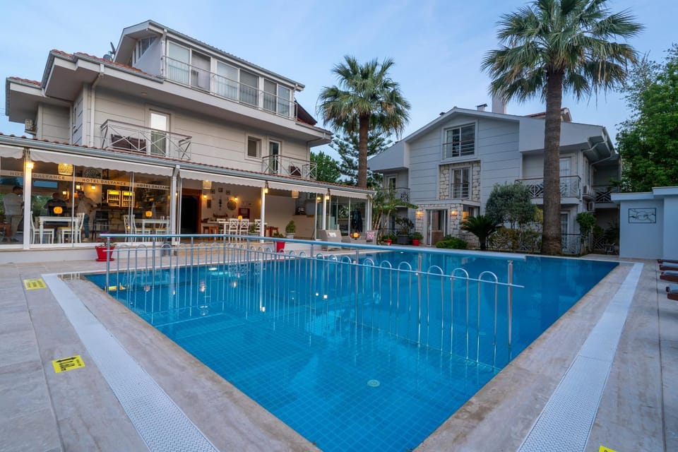 Property building, Pool view, Swimming pool