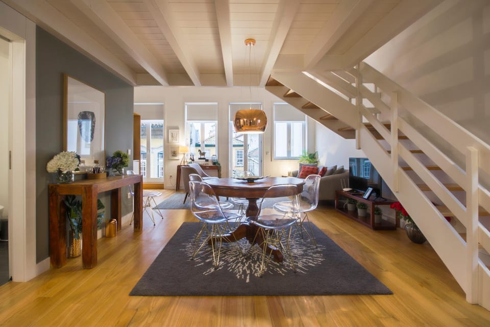 TV and multimedia, Balcony/Terrace, Kitchen or kitchenette, Living room, Photo of the whole room, Dining area