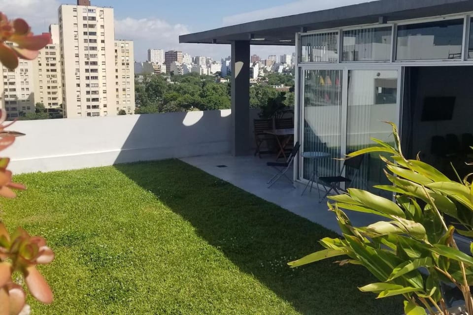 Property building, Garden, Garden view
