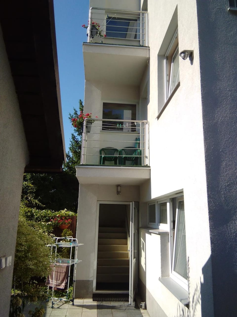 Property building, Patio