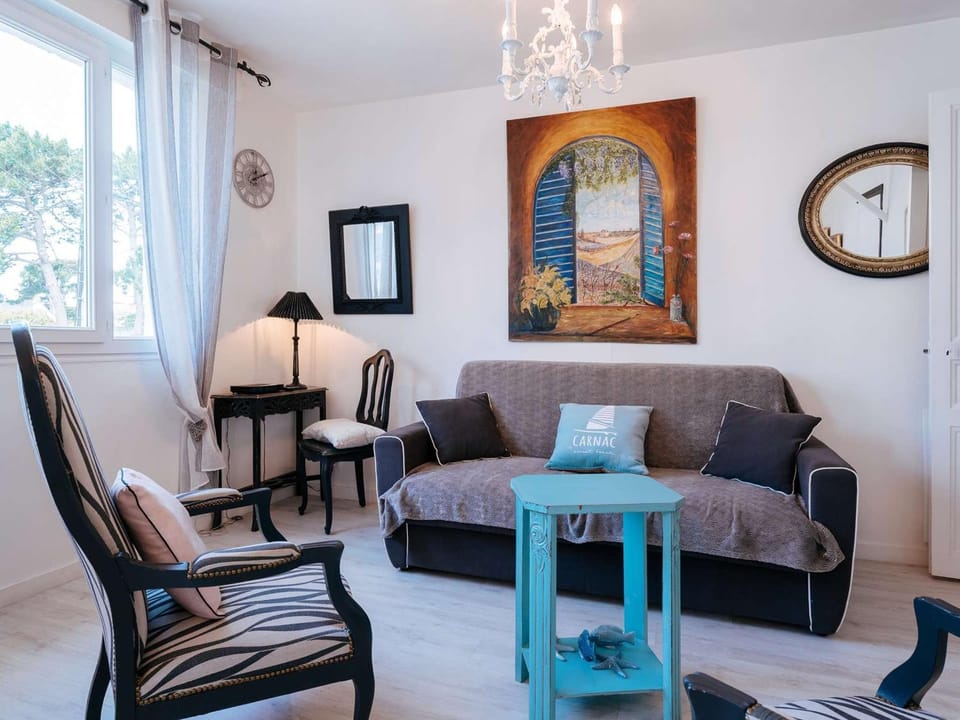 Carnac Plage - Superbe T2 rénové, 60m², Wifi, à 50m de la Grande Plage, 4 pers. - FR-1-477-41 Apartment in Carnac