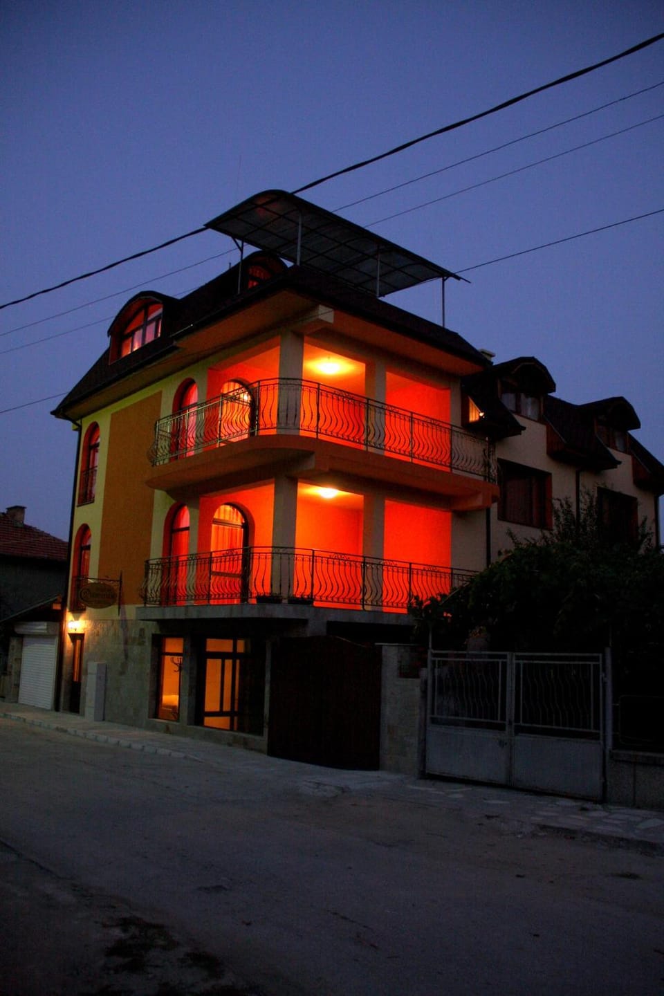 Property building, Night