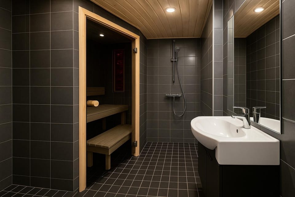 City Home Finland Ratina - Spacious Studio with Own SAUNA and Great Location Next to Uros Live Arena Apartment in Finland