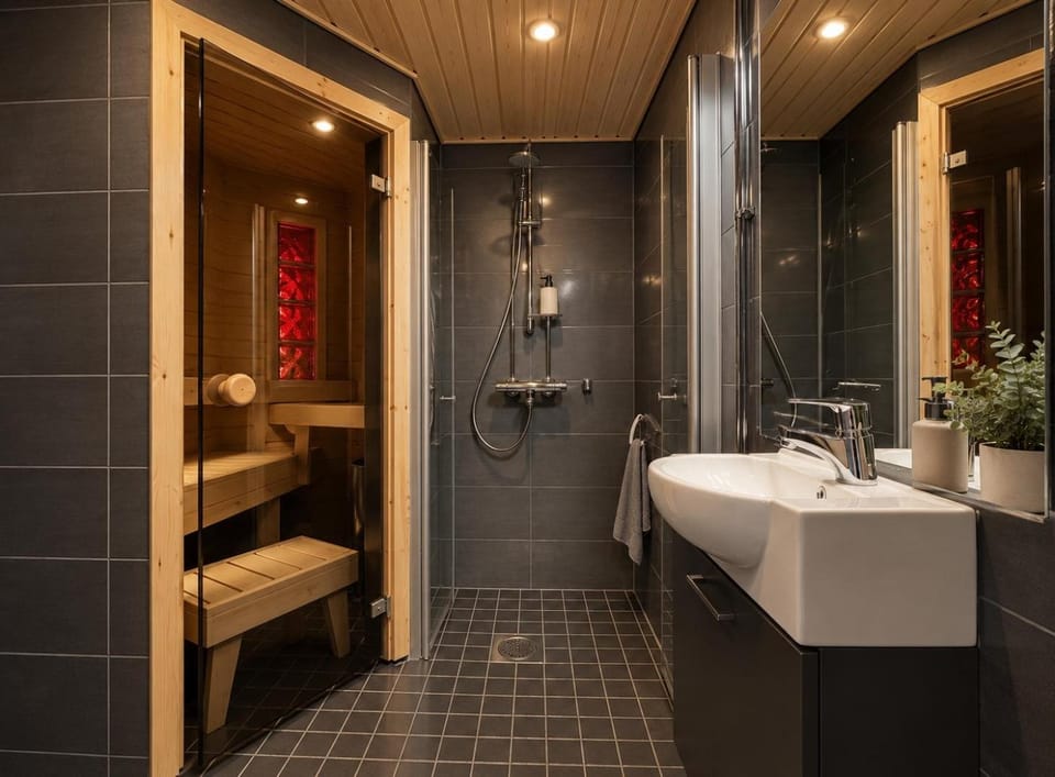 City Home Finland Ratina - Spacious Studio with Own SAUNA and Great Location Next to Uros Live Arena Apartment in Finland