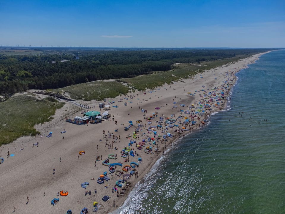 Day, People, Natural landscape, Bird's eye view, Beach