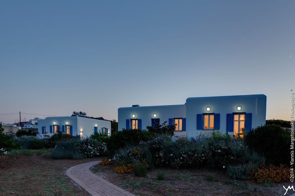 Patio, Nearby landmark, Night, Sunset