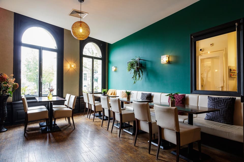 Restaurant/places to eat, Lobby or reception, Seating area