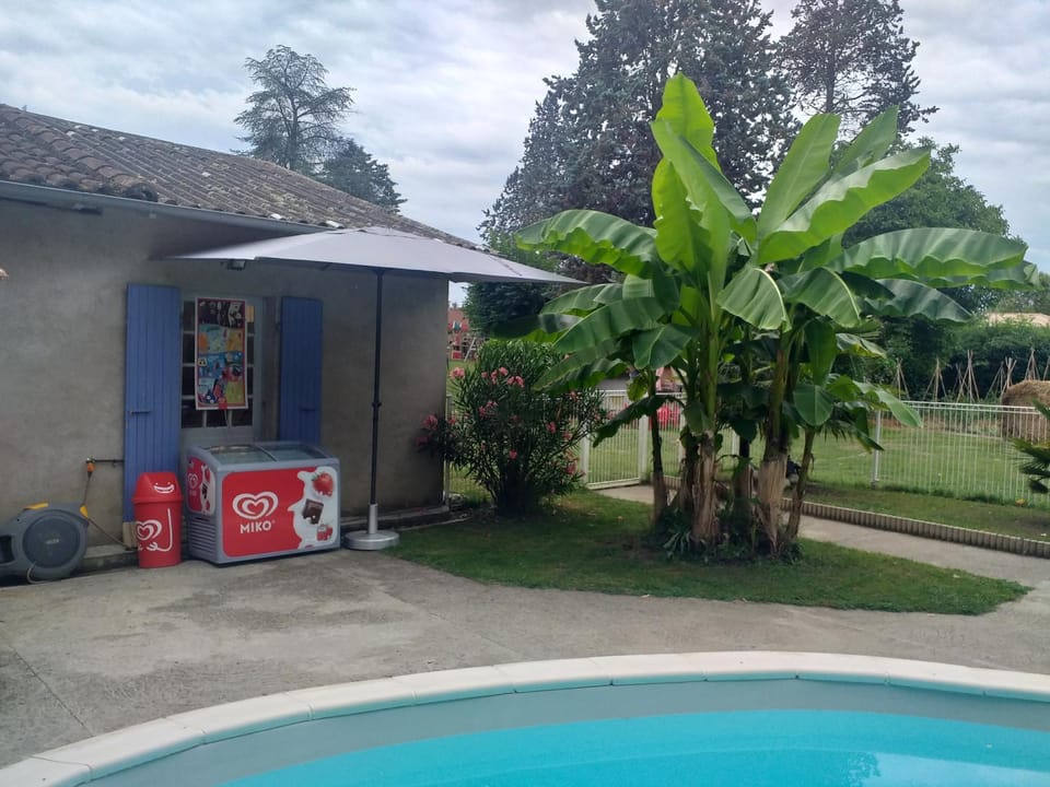 Chez Celine et Philippe appartement dans propriété de charme avec piscine Apartment in Occitanie