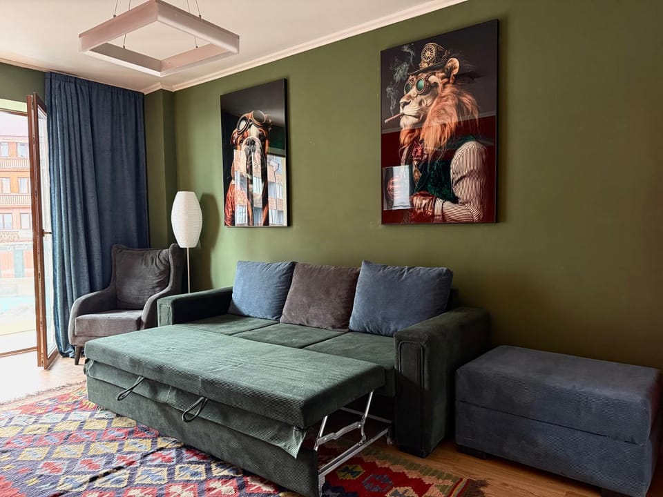 Bed, Balcony/Terrace, Living room