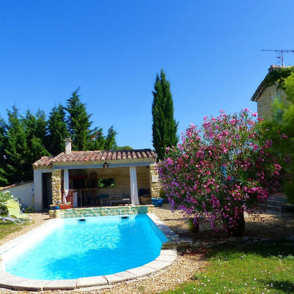Property building, BBQ facilities, Garden, Pool view, Swimming pool