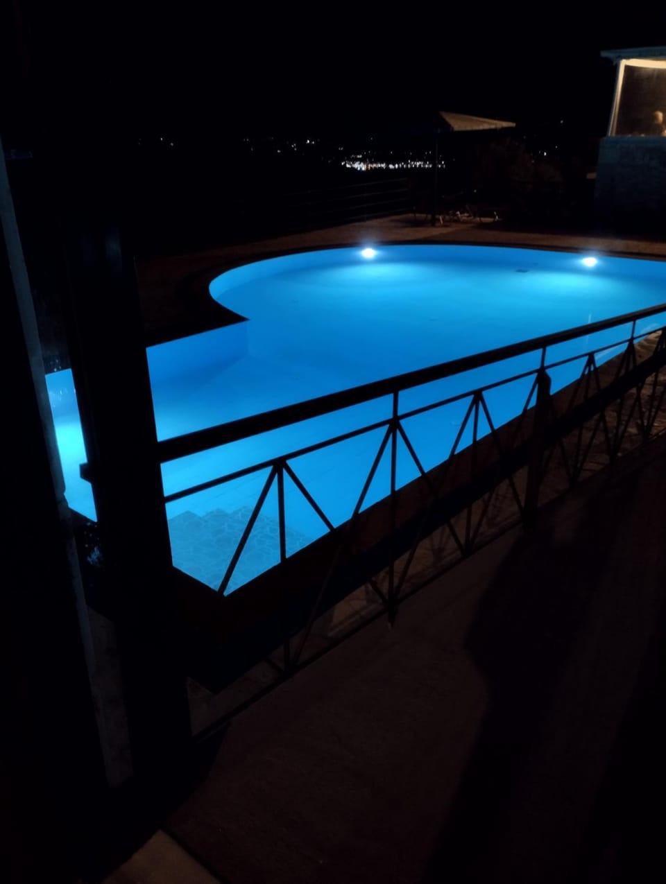 Night, Swimming pool