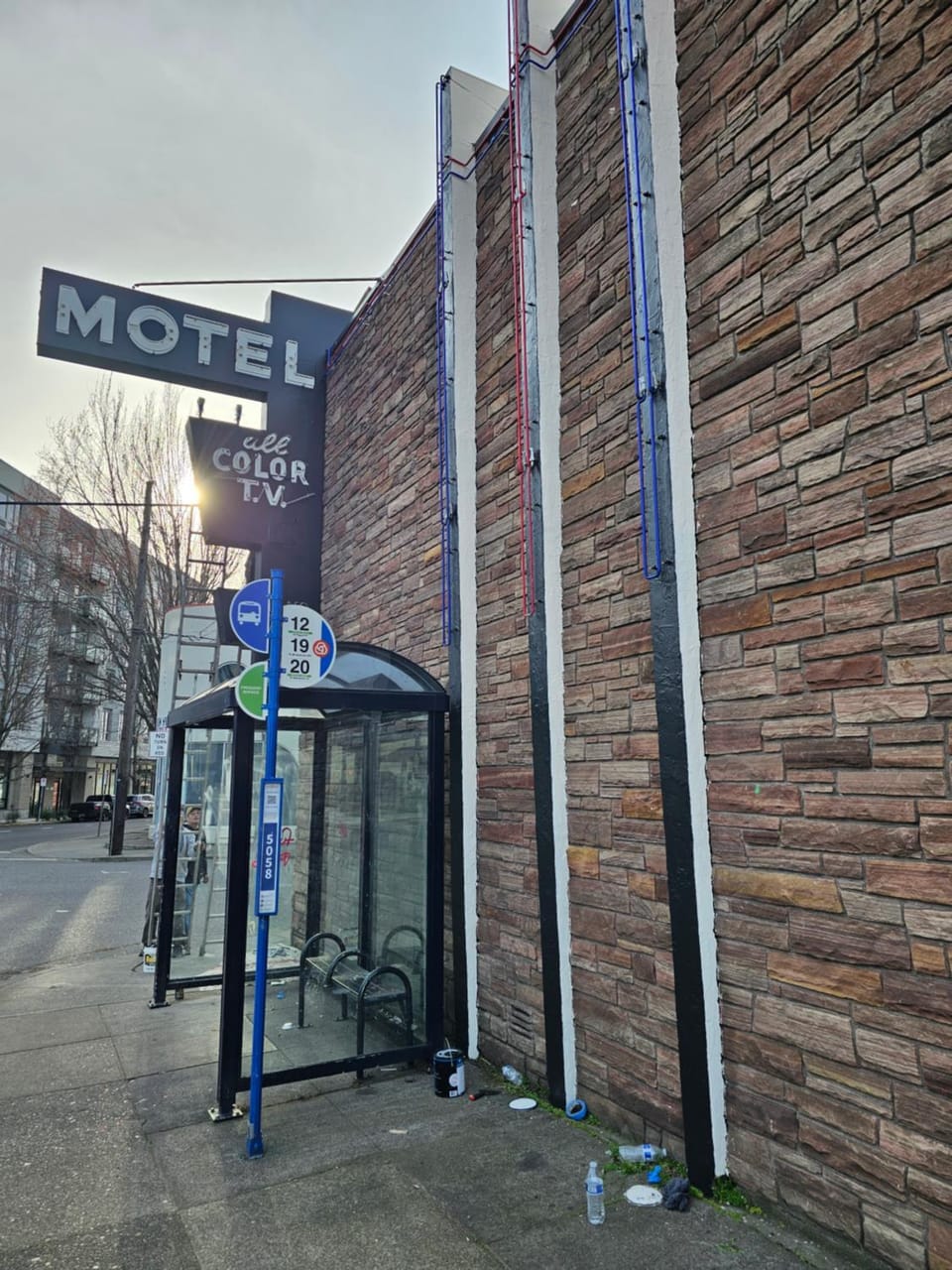 Property building, Day, Property logo or sign, Street view, Location