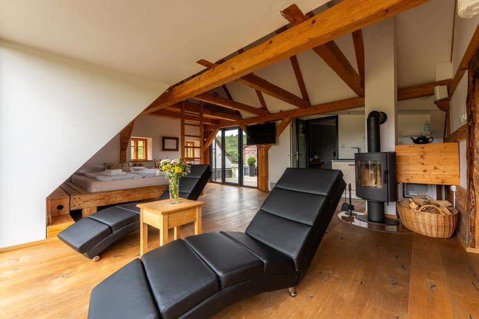 View (from property/room), Seating area, Bedroom, bunk bed