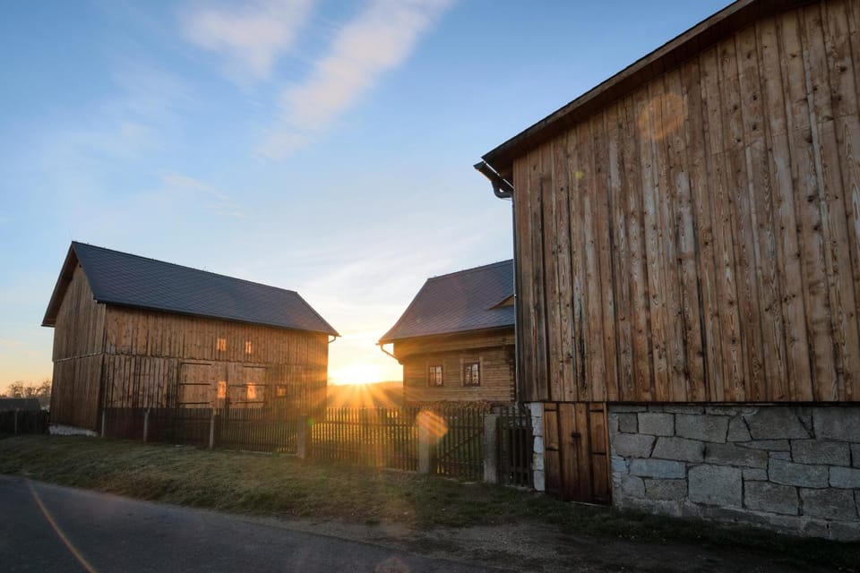 Property building, Sunset
