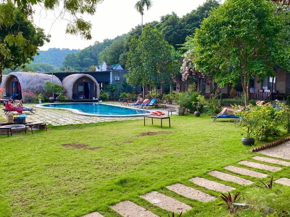 Natural landscape, Swimming pool
