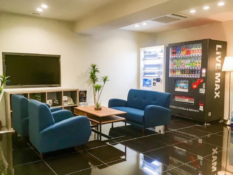 Lobby or reception, vending machine