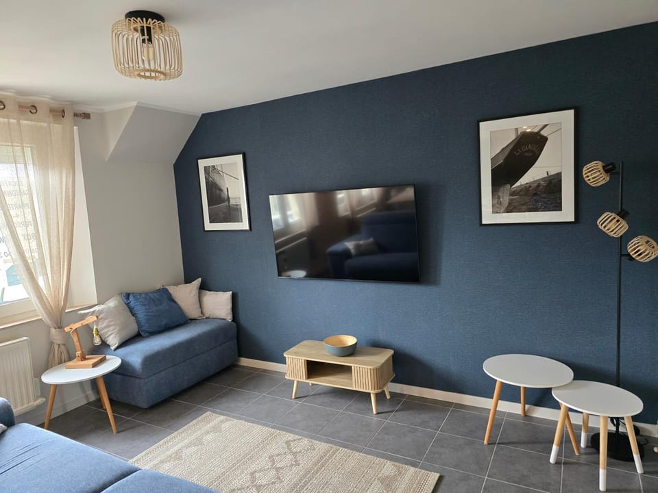 Port de La Houle - Beau 3 pièces classé 3 étoiles avec garage privé Apartment in Cancale