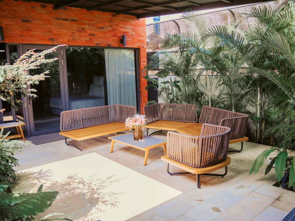 Property building, Garden