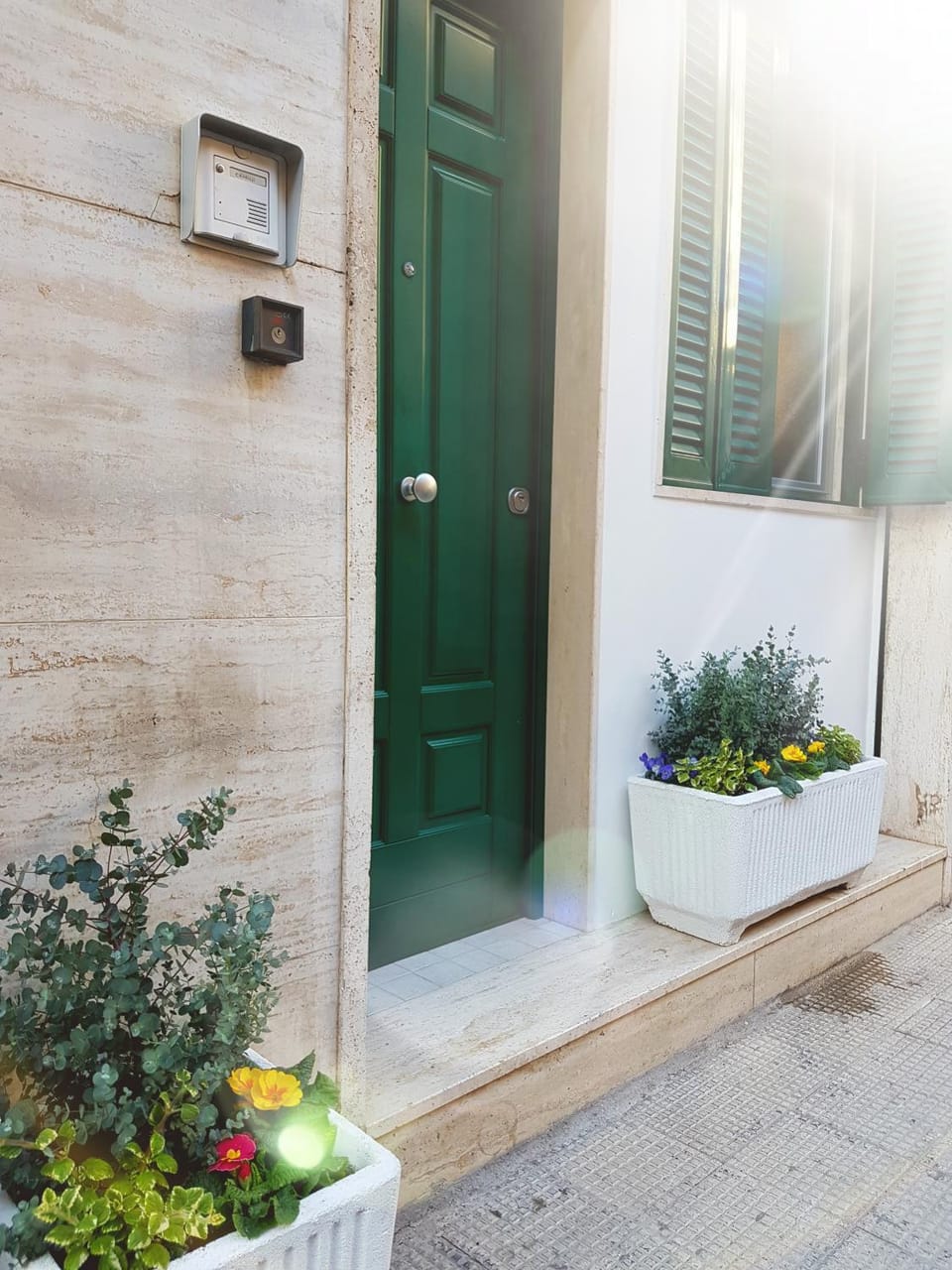 Facade/entrance, Quiet street view