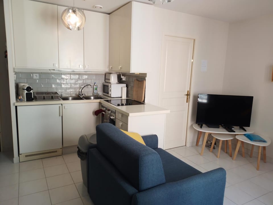 TV and multimedia, Kitchen or kitchenette, Living room, Seating area, minibar