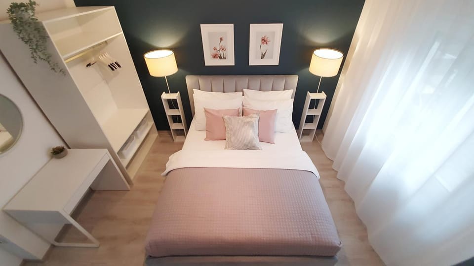 Bed, Photo of the whole room, Bedroom