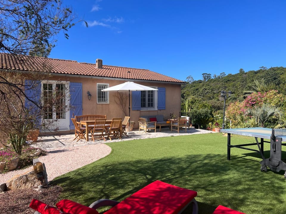 Natural landscape, Garden, Garden view