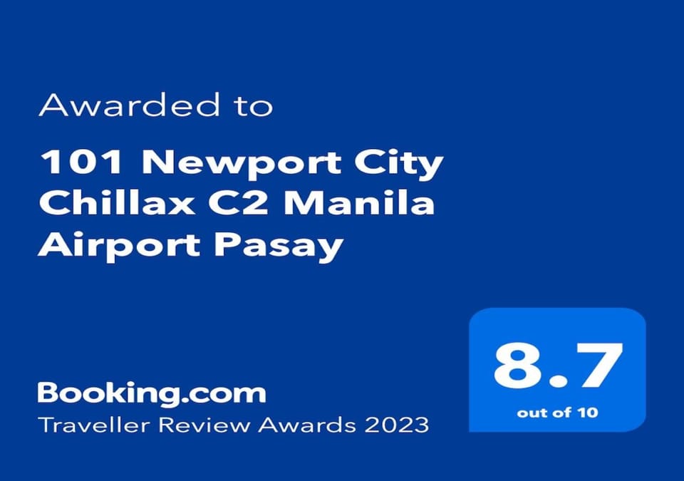 101 Newport City Chillax C2 Manila Airport Pasay Apartment in Pasay