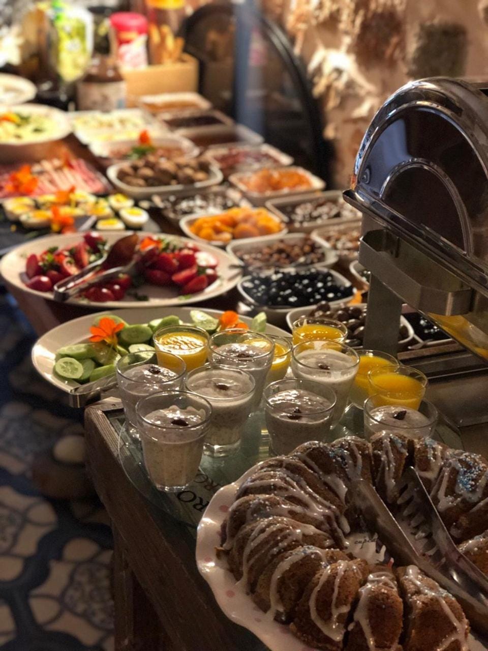 Buffet breakfast