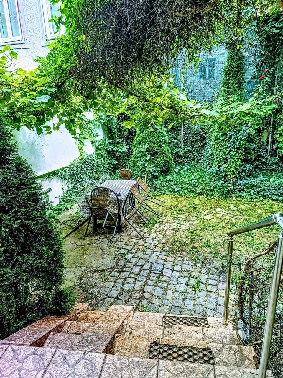 Patio, Garden, Garden view