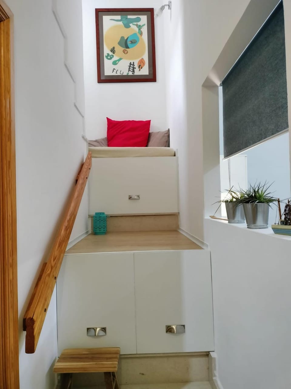 Kitchen or kitchenette, wardrobe
