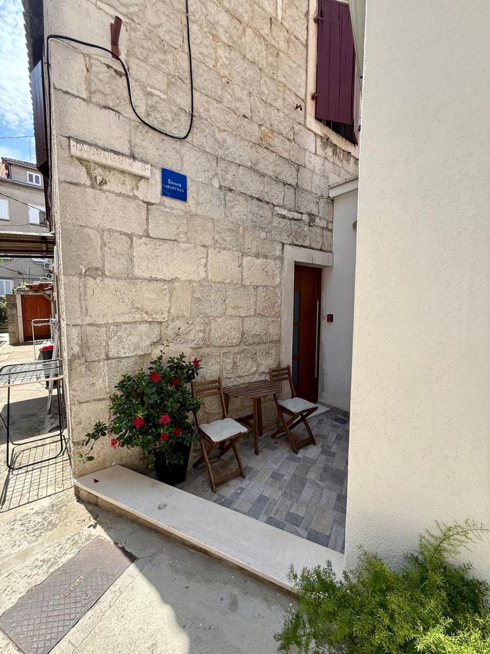 Heritage Stone Wall Apartment in Split