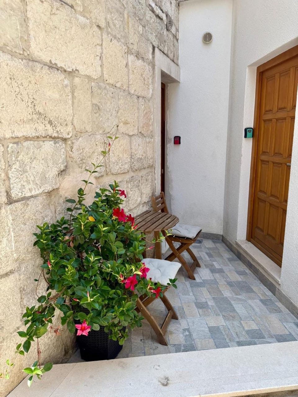 Heritage Stone Wall Apartment in Split