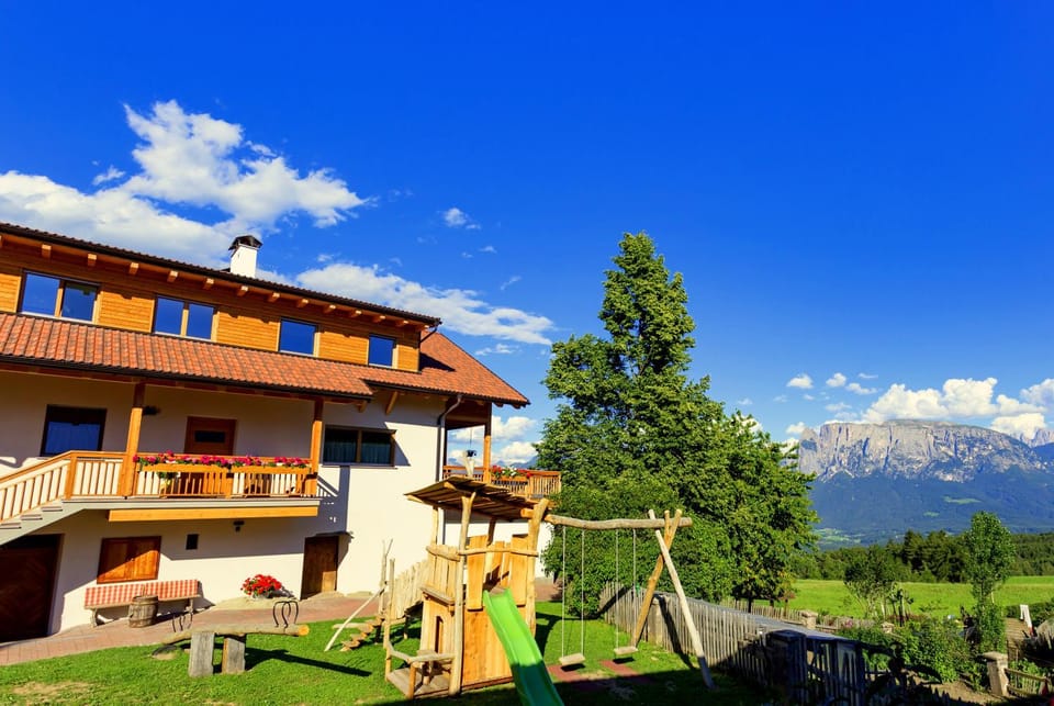 Facade/entrance, Day, Natural landscape, Children play ground, Mountain view