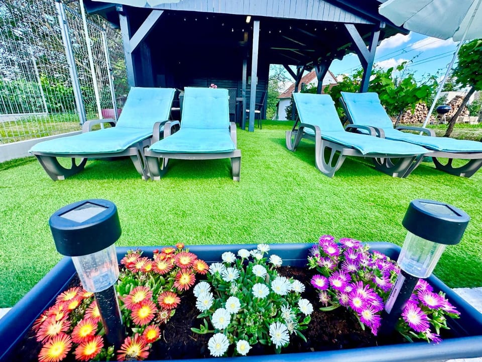 Garden, sunbed