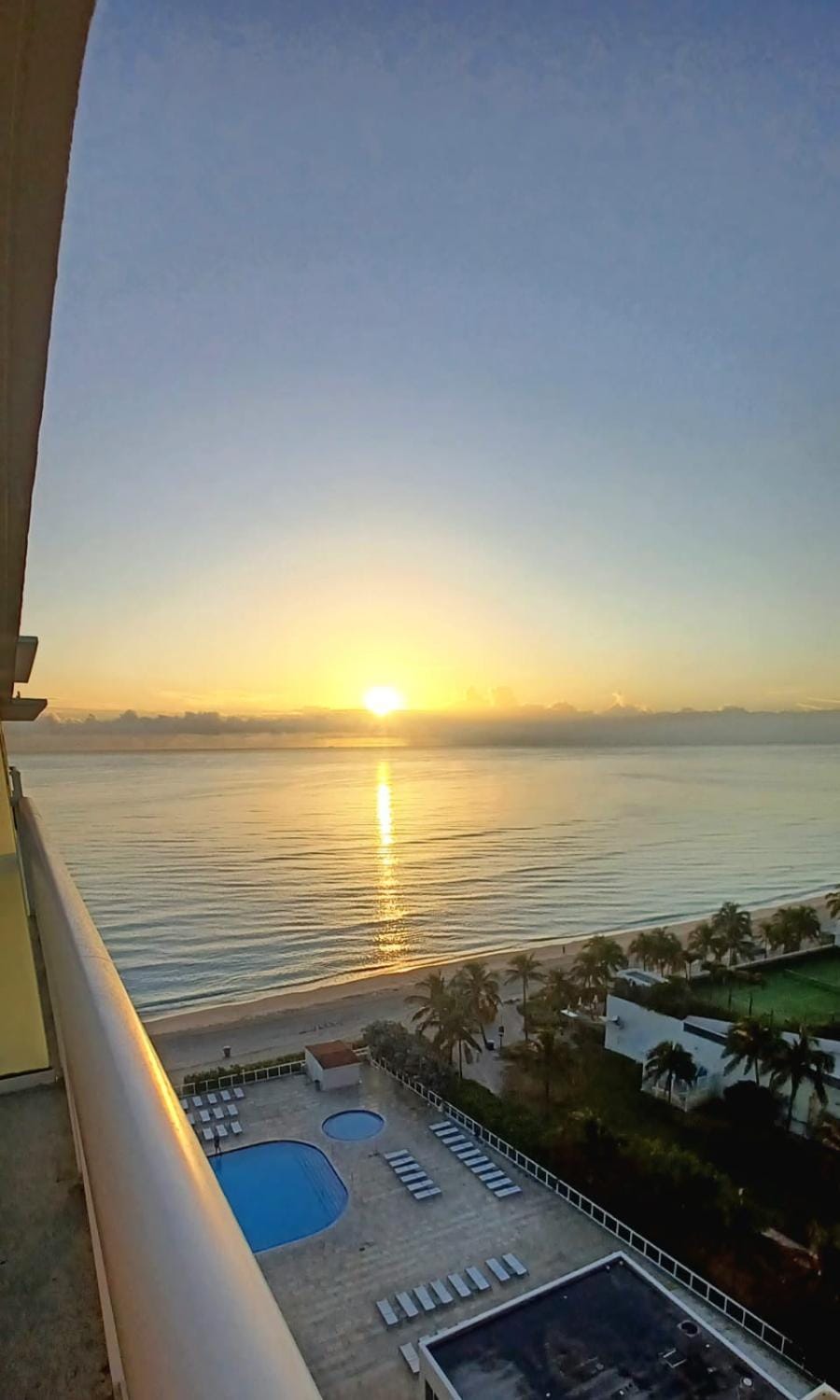 Pool view, Sea view, Sea view, Sunrise