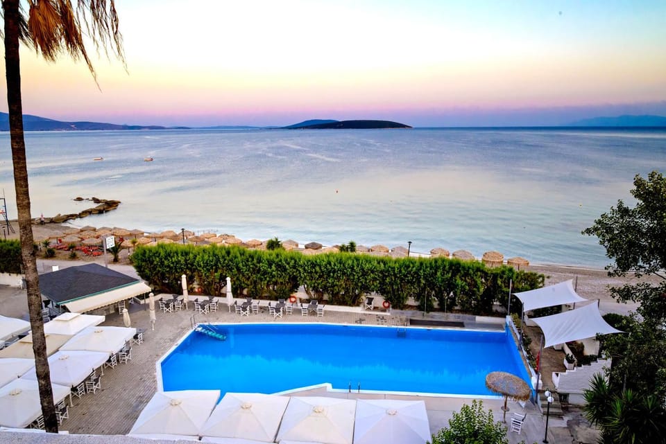 Natural landscape, Beach, Pool view, Sea view, Swimming pool