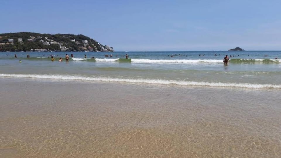 Natural landscape, Beach, Mountain view, Sea view